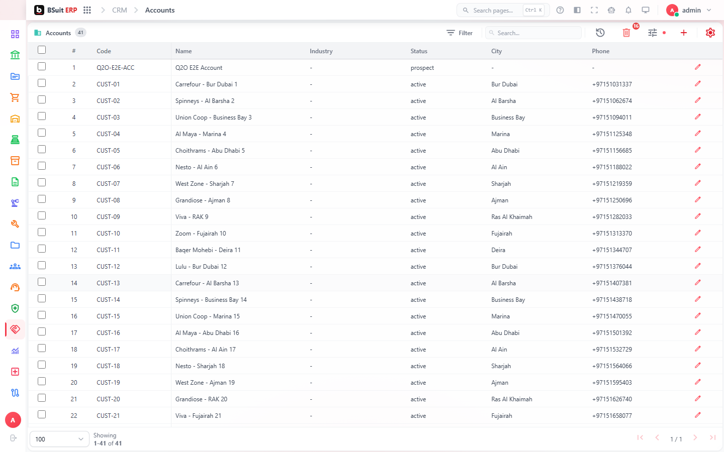 Screenshot of the Getting started with CRM & Sales page