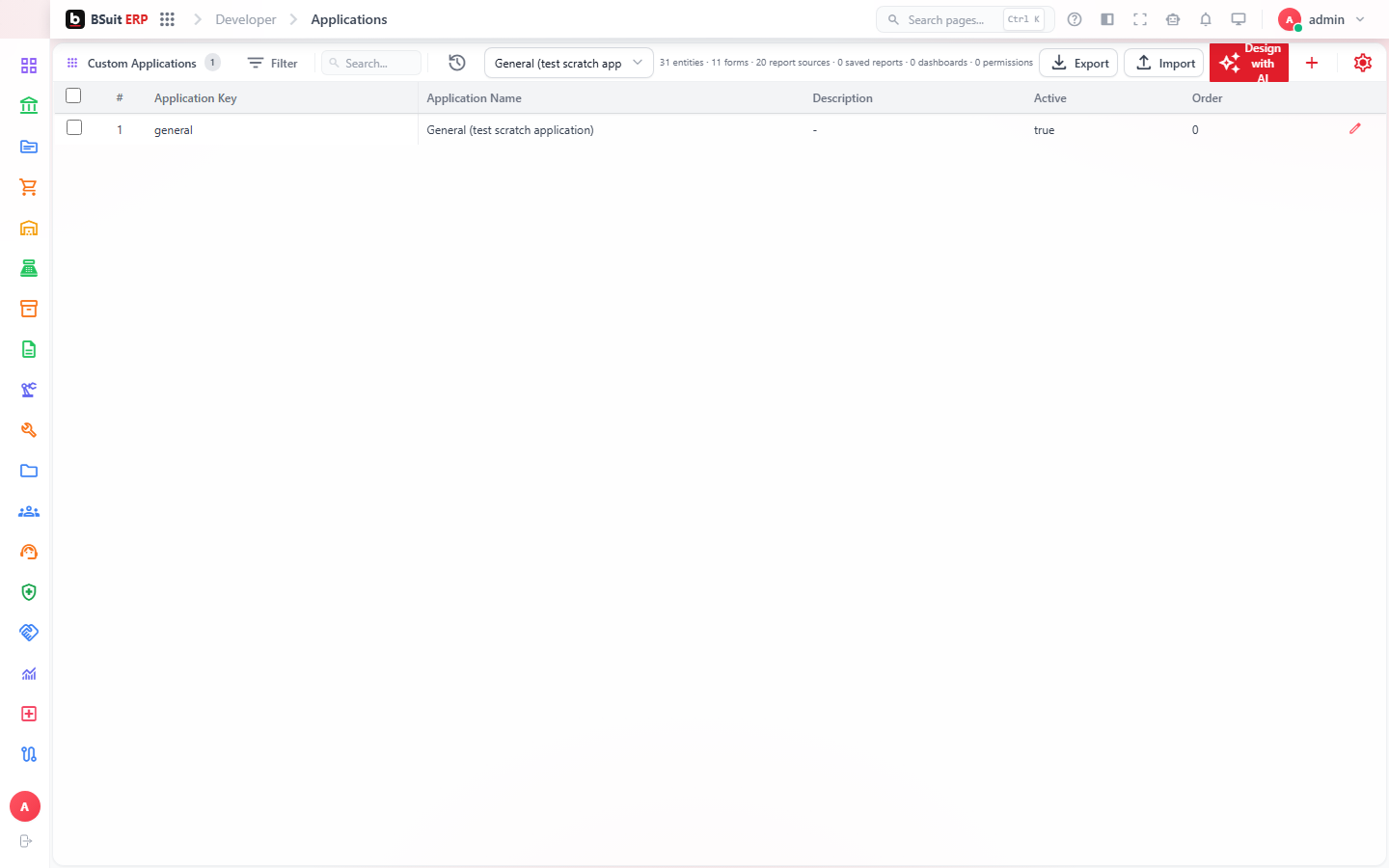 Screenshot of the Getting started with Developer Studio page